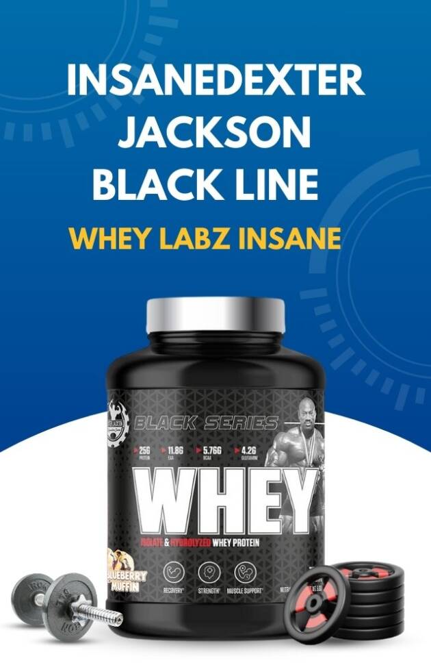 Insanedexter Jackson Black Line