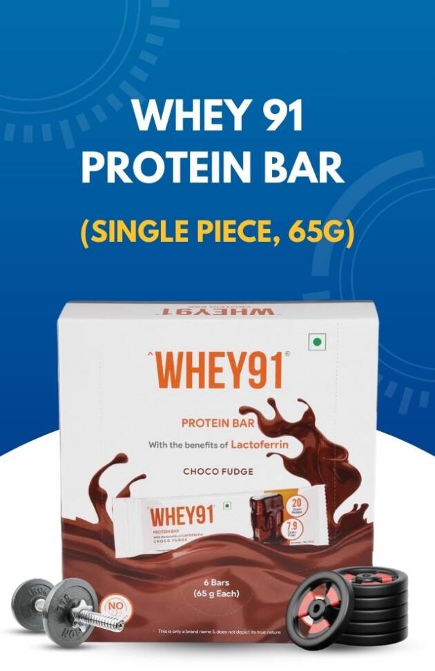 Whey 91 Protein Bar (Single Piece, 65g)
