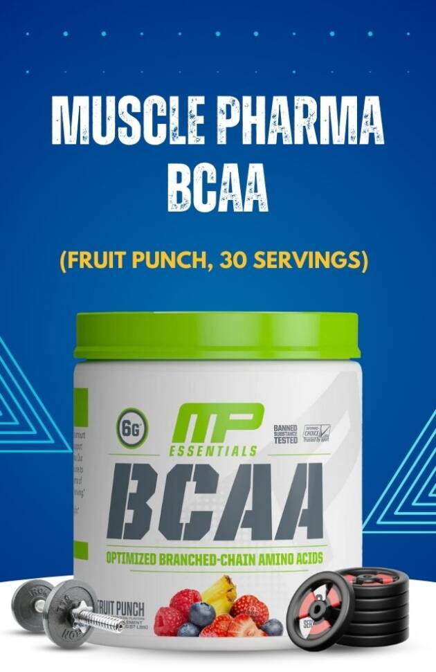 Muscle Pharma BCAA (Fruit Punch, 30 Servings)