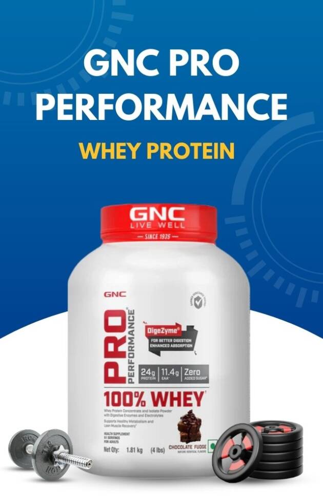 GNC Pro Performance Whey Protein (Chocolate Fudge)