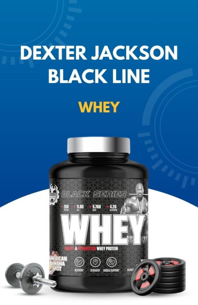 Dexter Jackson Black Line - Whey
